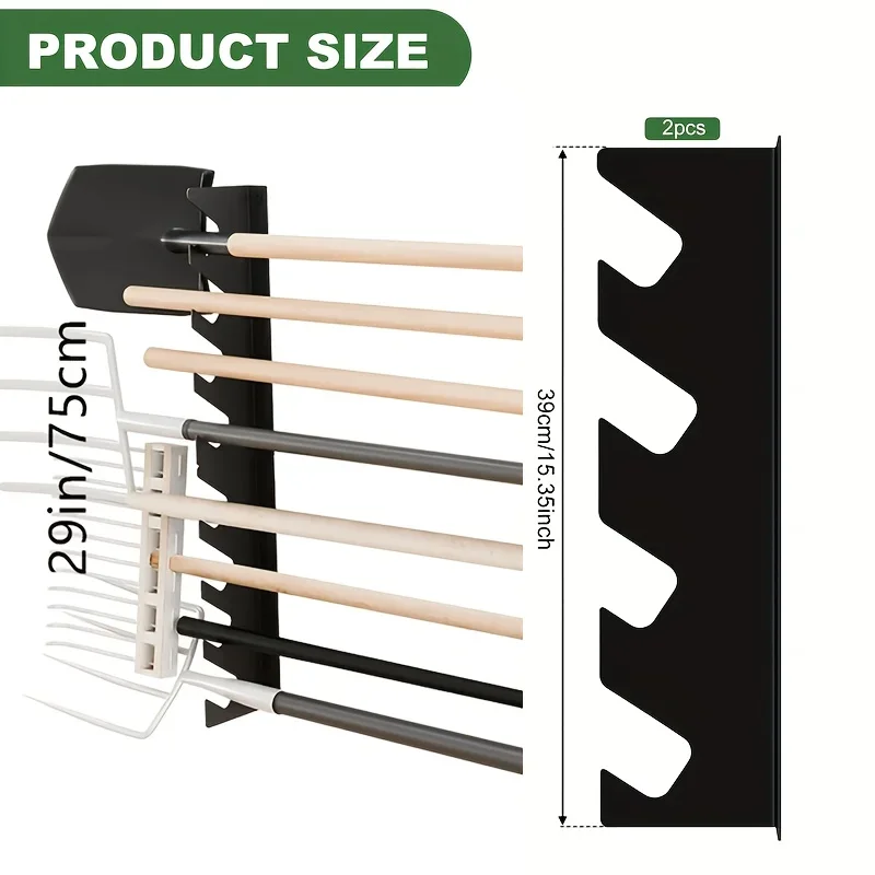 Gardening Tools Spade - Soporte de Metal Resistente para Herramientas