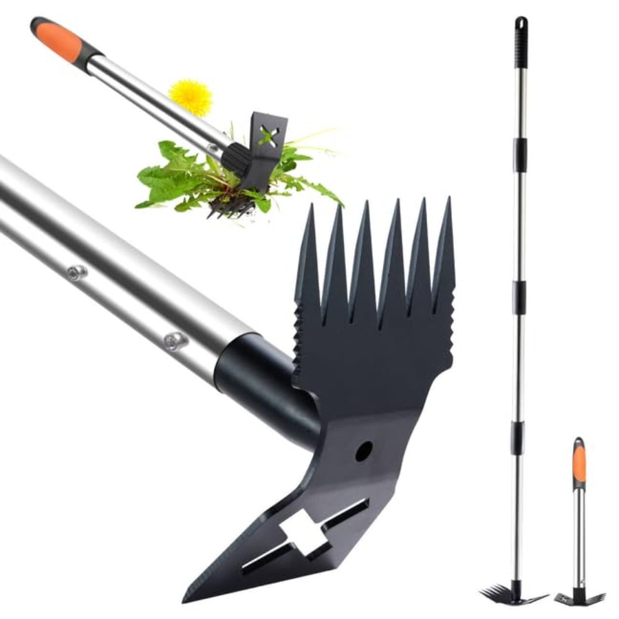 Gardening Tools Long Handle - Herramienta para desmalezar de 60 pulgadas