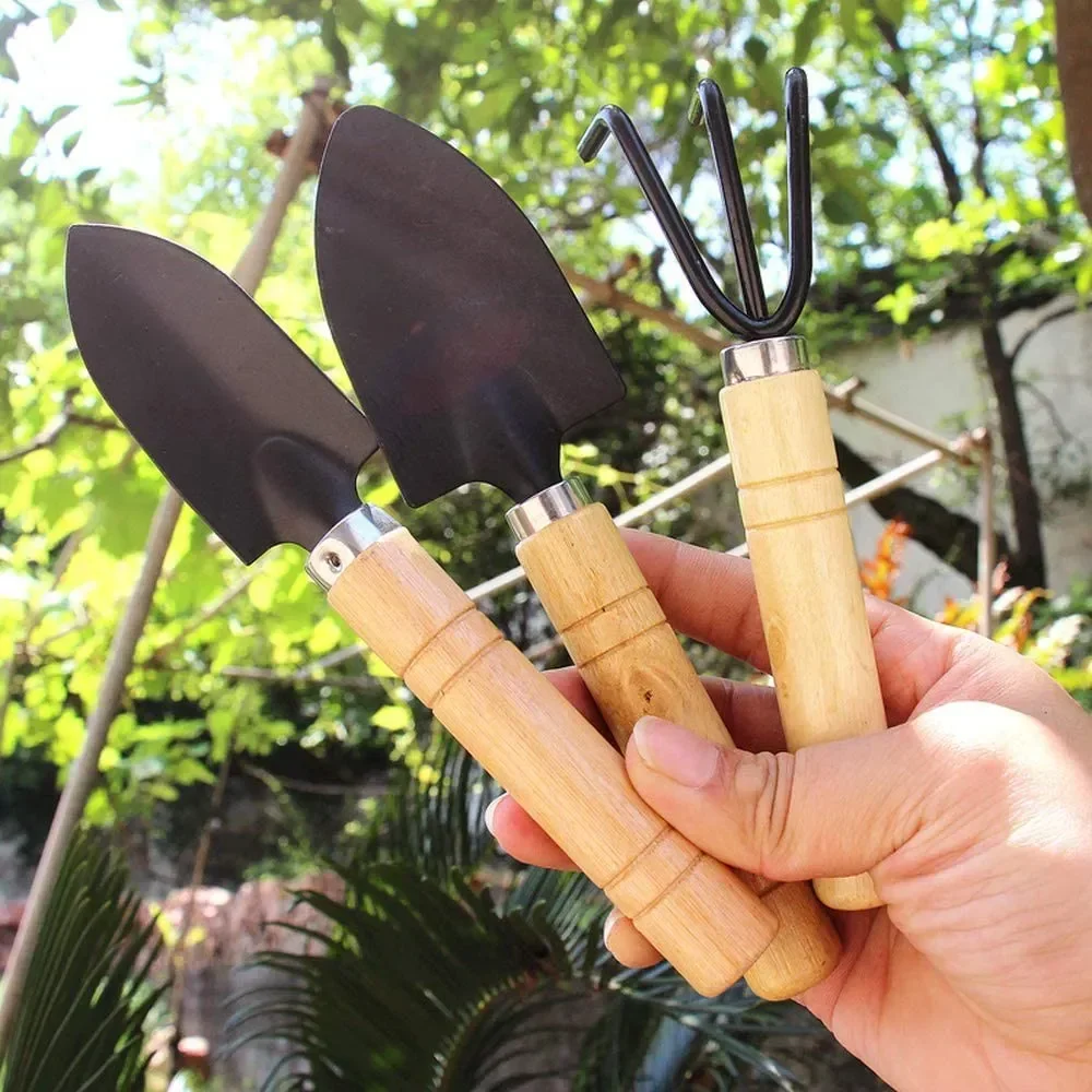 Gardening Tools Bundle - Juego de 3 Herramientas de Jardinería