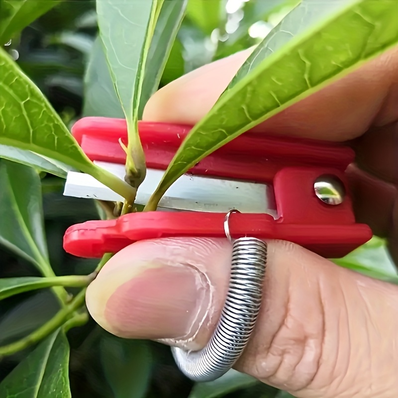 Gardening Tools Pink - Tijeras de jardinería para pulgar y