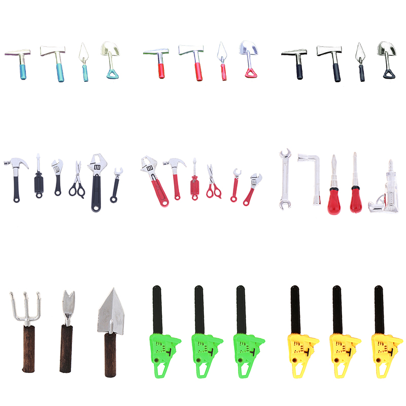 Gardening Tools Bundle - Kits de reparación en miniatura para
