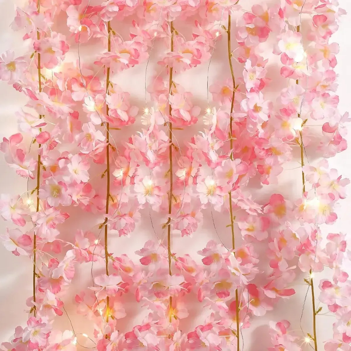 Lámpara LED de flores artifici - Gardening Tools Pink reseña y precio