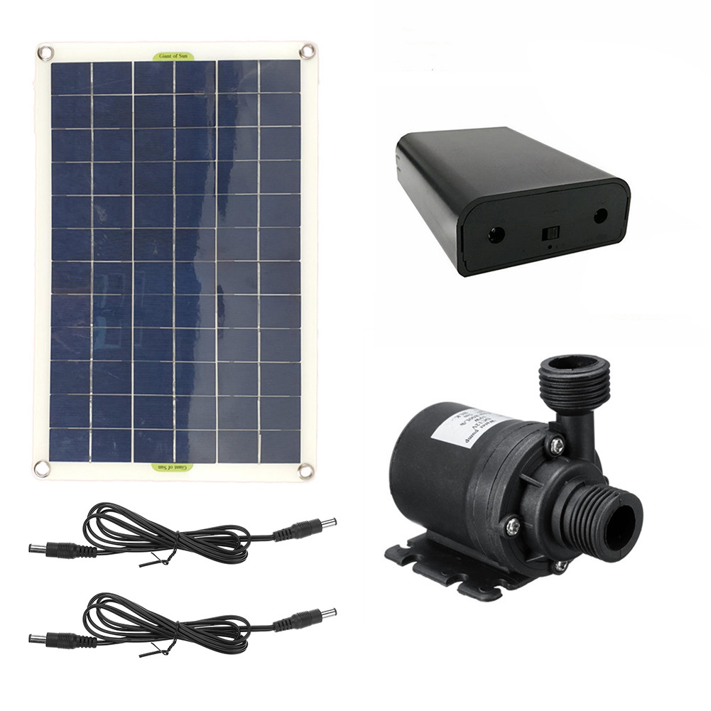 Bomba de agua solar de 50 W pa - Gardening Tools Lowes reseña y precio