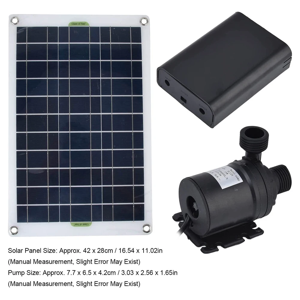 Bomba de agua solar de 50 W pa - Gardening Tools Lowes reseña y precio