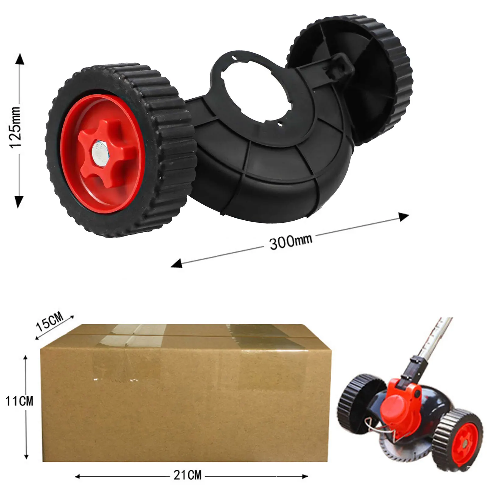 Ruedas ajustables para cortacé - Gardening Tools With Picture reseña y precio
