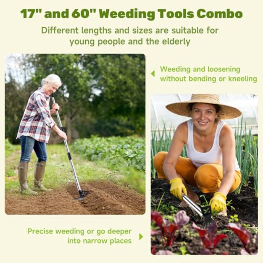 Herramienta para desmalezar de - Gardening Tools Long Handle reseña y precio