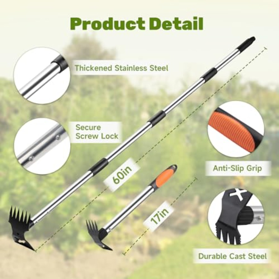 Herramienta para desmalezar de - Gardening Tools Long Handle reseña y precio