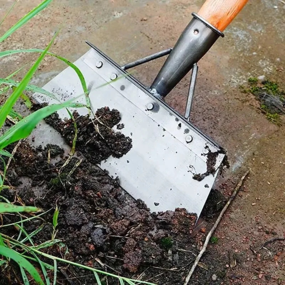 Pala de deshierbe de acero ino - Gardening Tools Spade reseña y precio