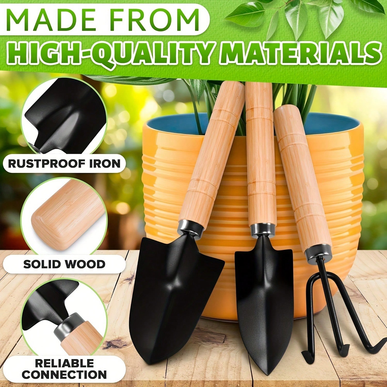 Juego de Mini herramientas de  - Gardening Tools Spade reseña y precio