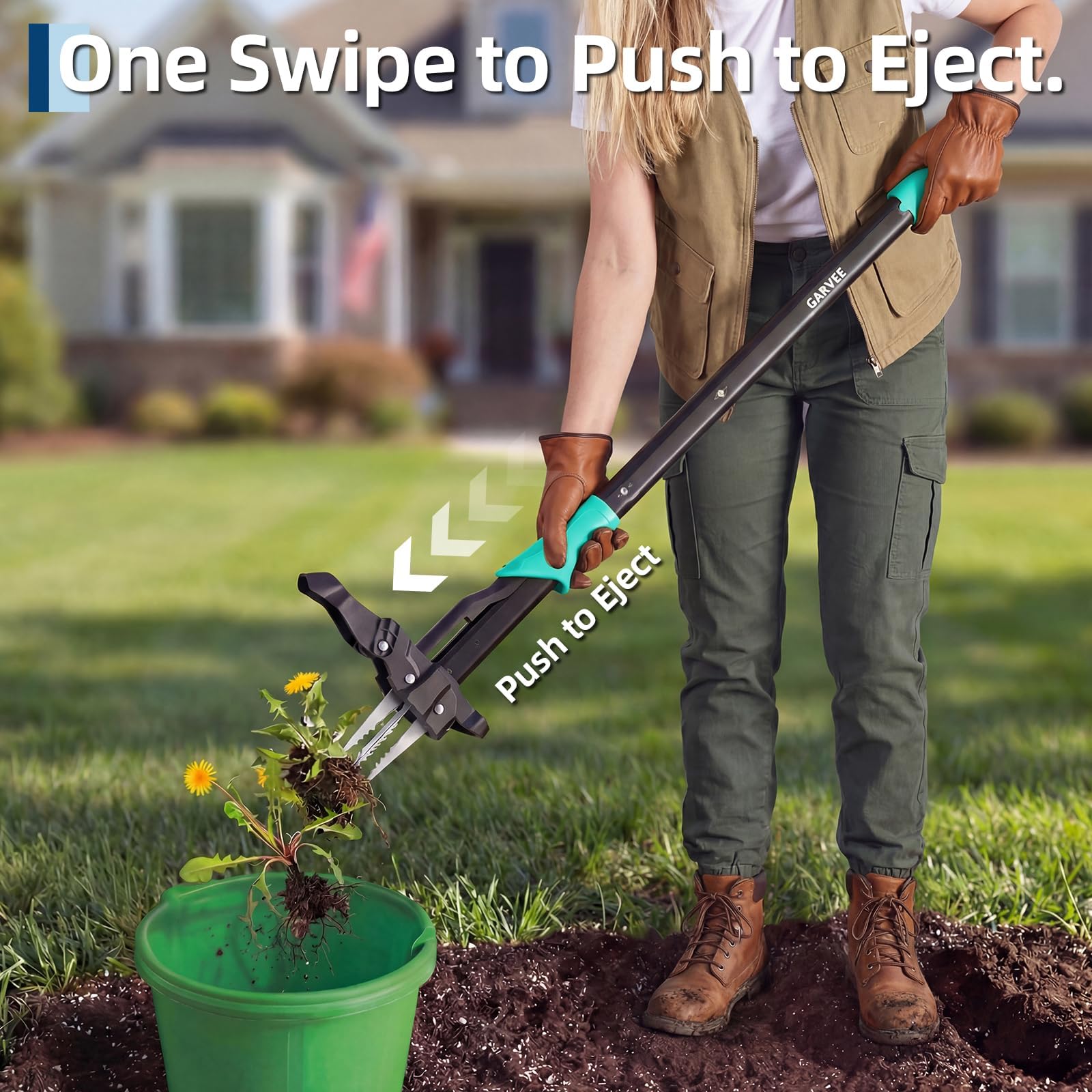 Extractor de Malezas de Mango  - Gardening Tools Long Handle reseña y precio