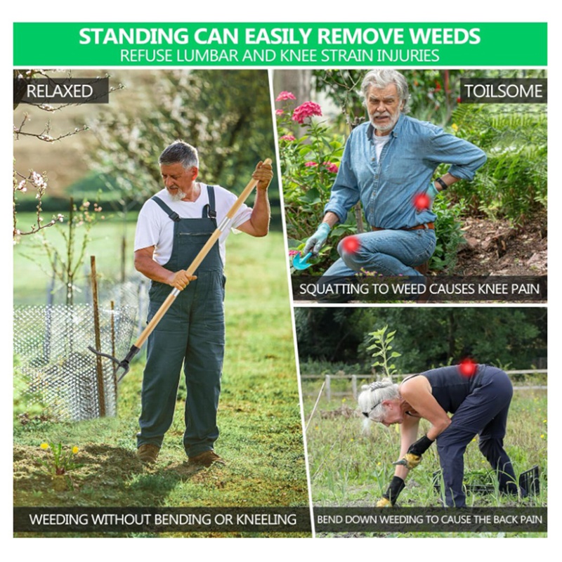 Herramienta extractora de mala - Gardening Tools Long Handle reseña y precio