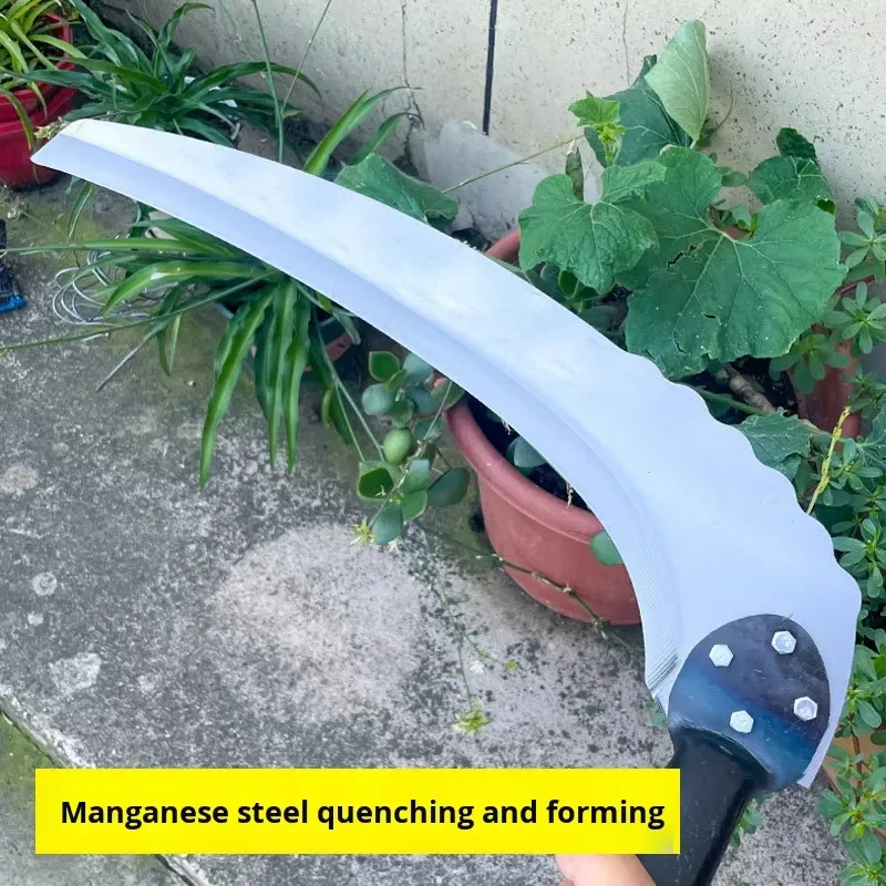 Nuevo hoz de gran tamaño con m - Gardening Tools Long Handle reseña y precio