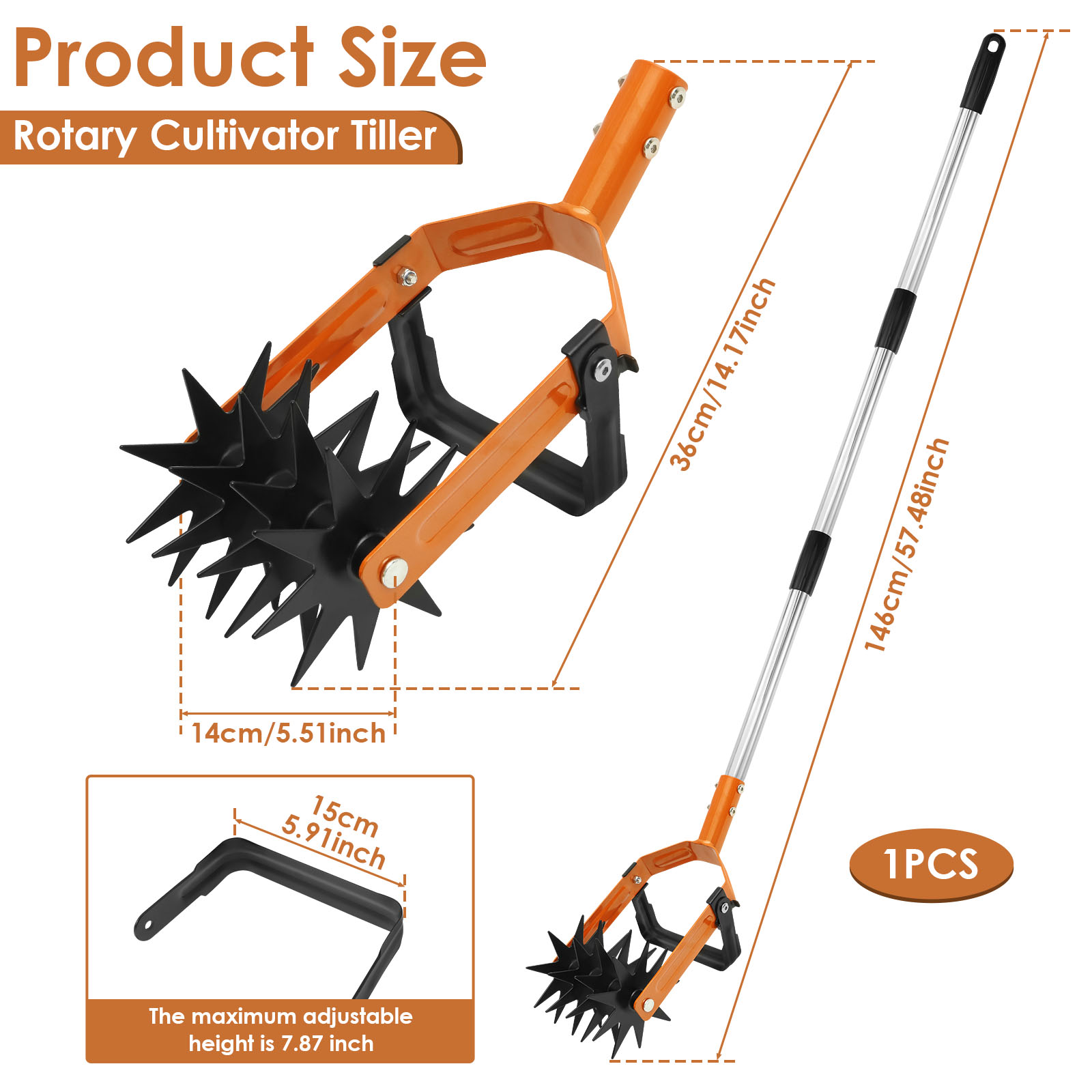 Nueva herramienta de cultivado - Gardening Tools Long Handle reseña y precio