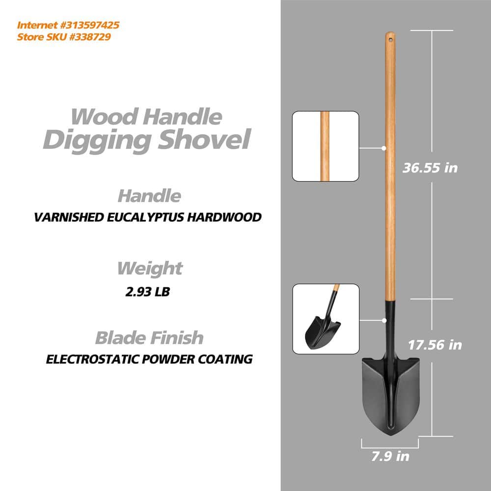 Pala de Jardín de Acero al Car - Gardening Tools Long Handle reseña y precio